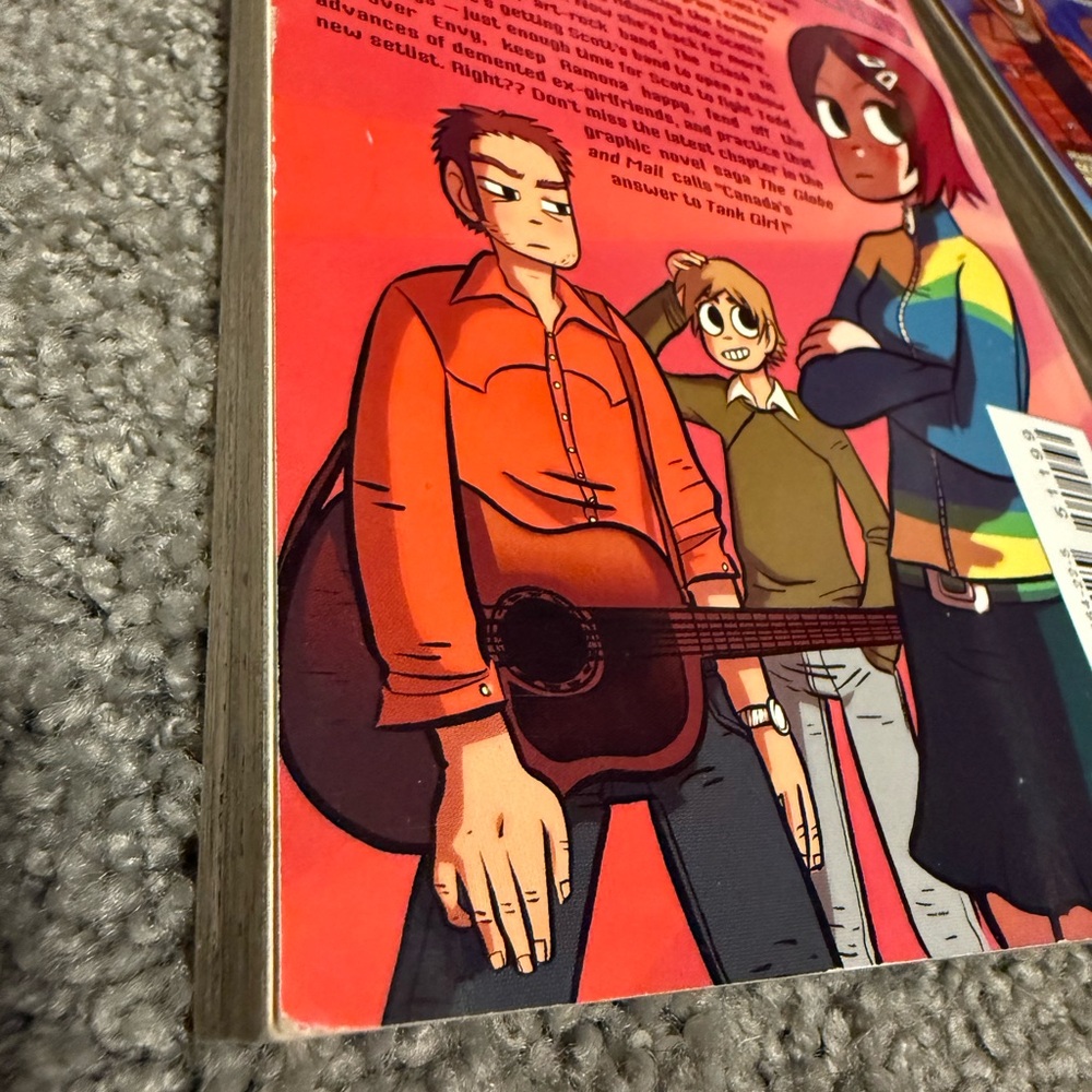 Scott Pilgrim Graphic Novel Set Volumes 1-6 - Colorful Comic Book Collection - Picture 9 of 9